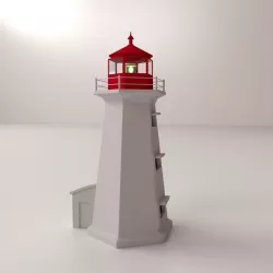 Lighthouse 3D model