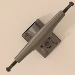Longboard suspension 3D model