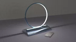 Loop Lamp - LED strip based wall or table lamp