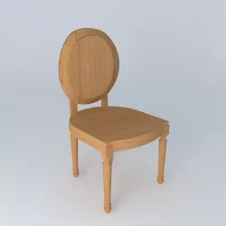 LOUIS chair 3D model