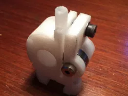 makergear m2 filament drive with tube support