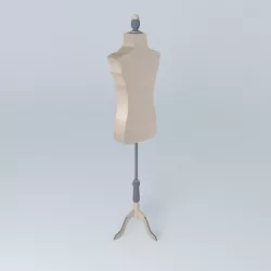 Mannequin Bust 3D model