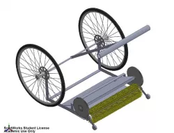 Manually Driven Cleaning Machine