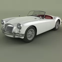 MG MGA 3D model