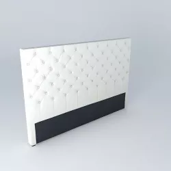Modern headboard  3D model