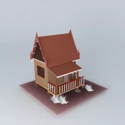 Monastery Cell 3D model