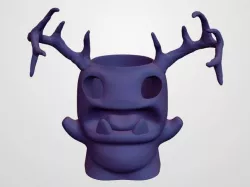 Monster + Antlers Pencil Pot