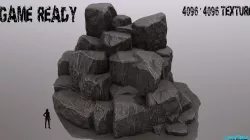 mountain 3D model