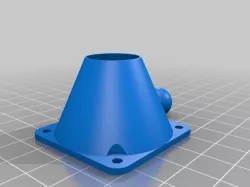 My Customized Dual Articulated Ball Joint Fan Mount with Twist-Lock Base