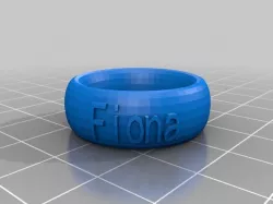 My Customized Text Ring/Bracelet/Crown Thing