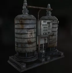 nuclear Low-poly  3D model