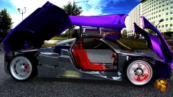 pagani huayra fbx 3D model