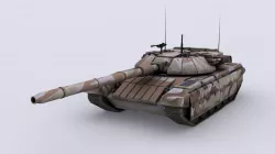 Panzer Low-poly  3D model