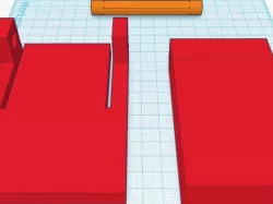Plastic snap hinge for projects