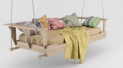 Porch swing 3D model