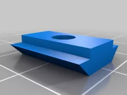 Porta porca para perfil 20mm x 20mm