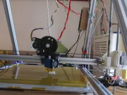 PTFE X-axis carriage, on aluminium profile, Mmax,Prusa upgrade