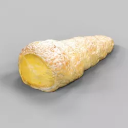 Pudding Horn Cake Low-poly  3D model