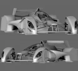 RB X2010 X1 5G Formula Concept 3D model