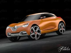 Renault Captur concept  3D model