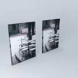 RETRO Canvas 3D model