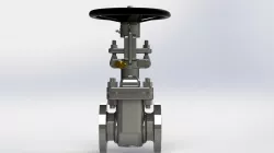 Rising Stem Gate Valve Operation (video attached)