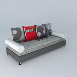 ROCK bench 3D model