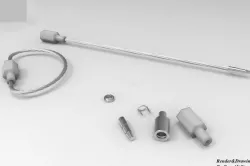 Rope wire locking
