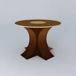 Round table  3D model