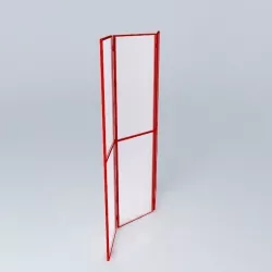 Screen  red 3D model