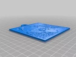 Sheldon the pig lithopane