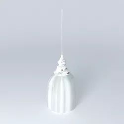 Simple lamp 3D model