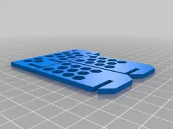 Snap together fan mount