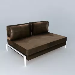 Sofa old DETROIT 3D model