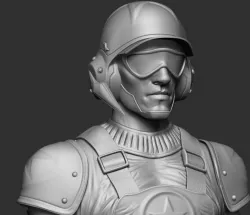 Soldier 3D model