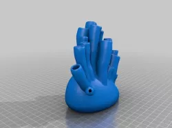 Sponge Model Bud Vase