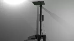 SS Shower With Faucet 3D model