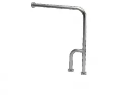 Stainless Floor Wall Baston Foot 3D model