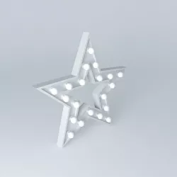 Star lamp 3D model