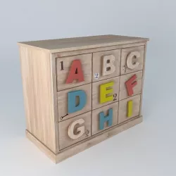 Storage Cabinet  3D model