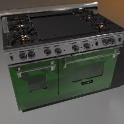 stove 3D model