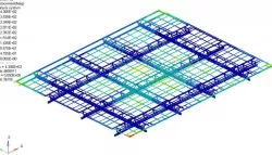 Structural Analysis of Solar Panel Support Structure