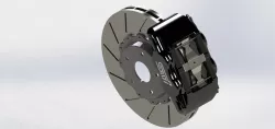 Subaru WRX STi Wheel and Brake (Driver's Side)