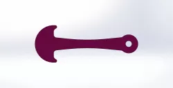 Supermarket Trolley Key