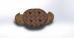 table and chair 3D model