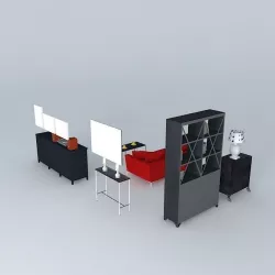 The lounge Edison 3D model
