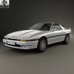  Toyota Supra 1986 3D model