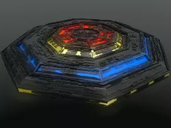 UFO  The Creeper 3D model