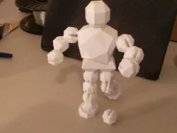 Very Poseable "Octo-Man" Action Figure Toy