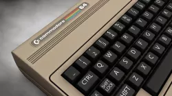 Vintage computer Commodore 64 3D model